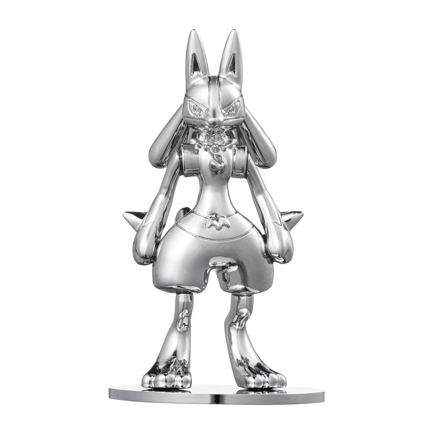Lucario metal figure from Japan, detailed pose