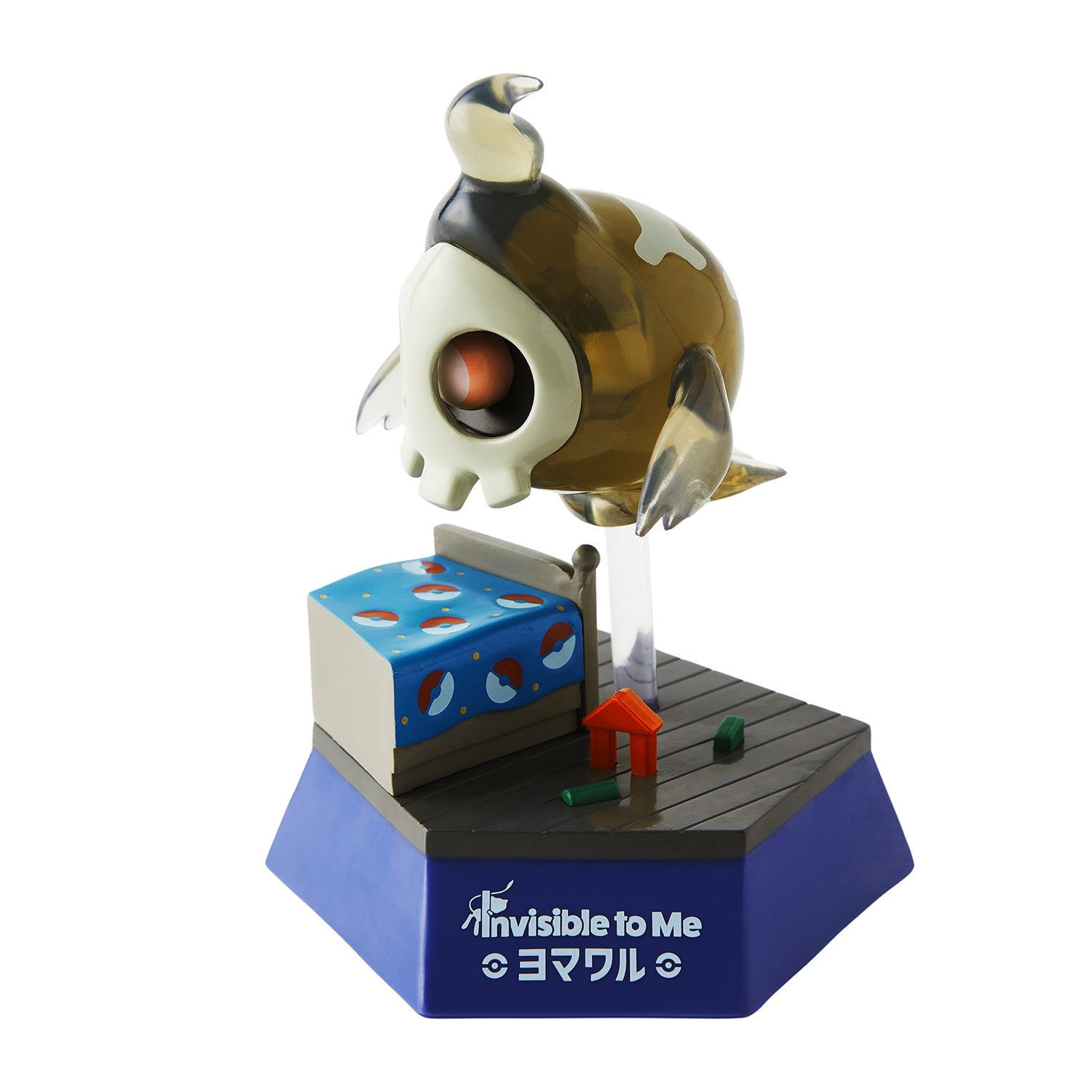 Invisible to Me Yomawaru clear figure from Japan with transparent design