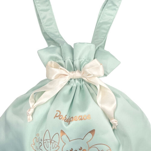 Drawstring tote bag Sweets shop Pokepiece