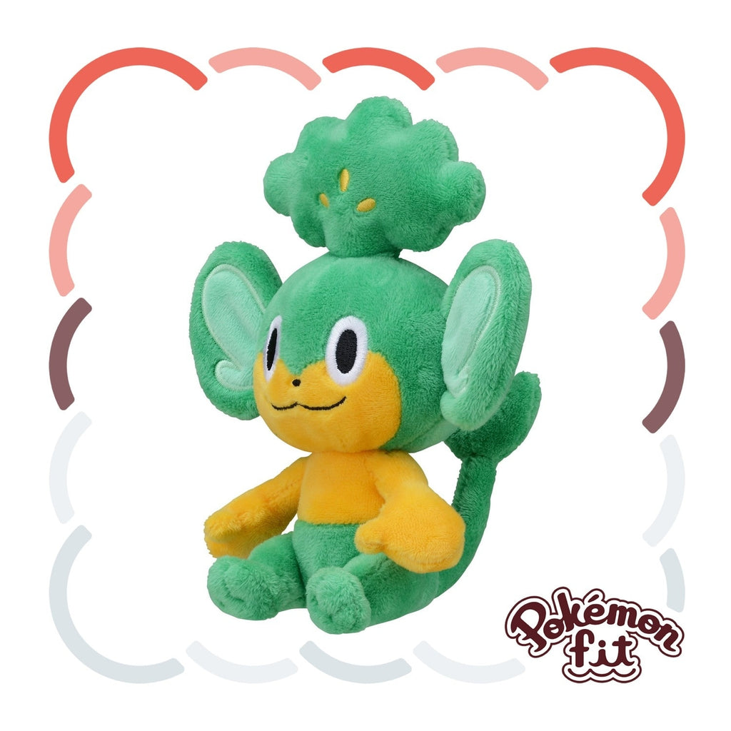 Pansage #511 Pokémon Fit Official Plush – Pokémon Center Japan