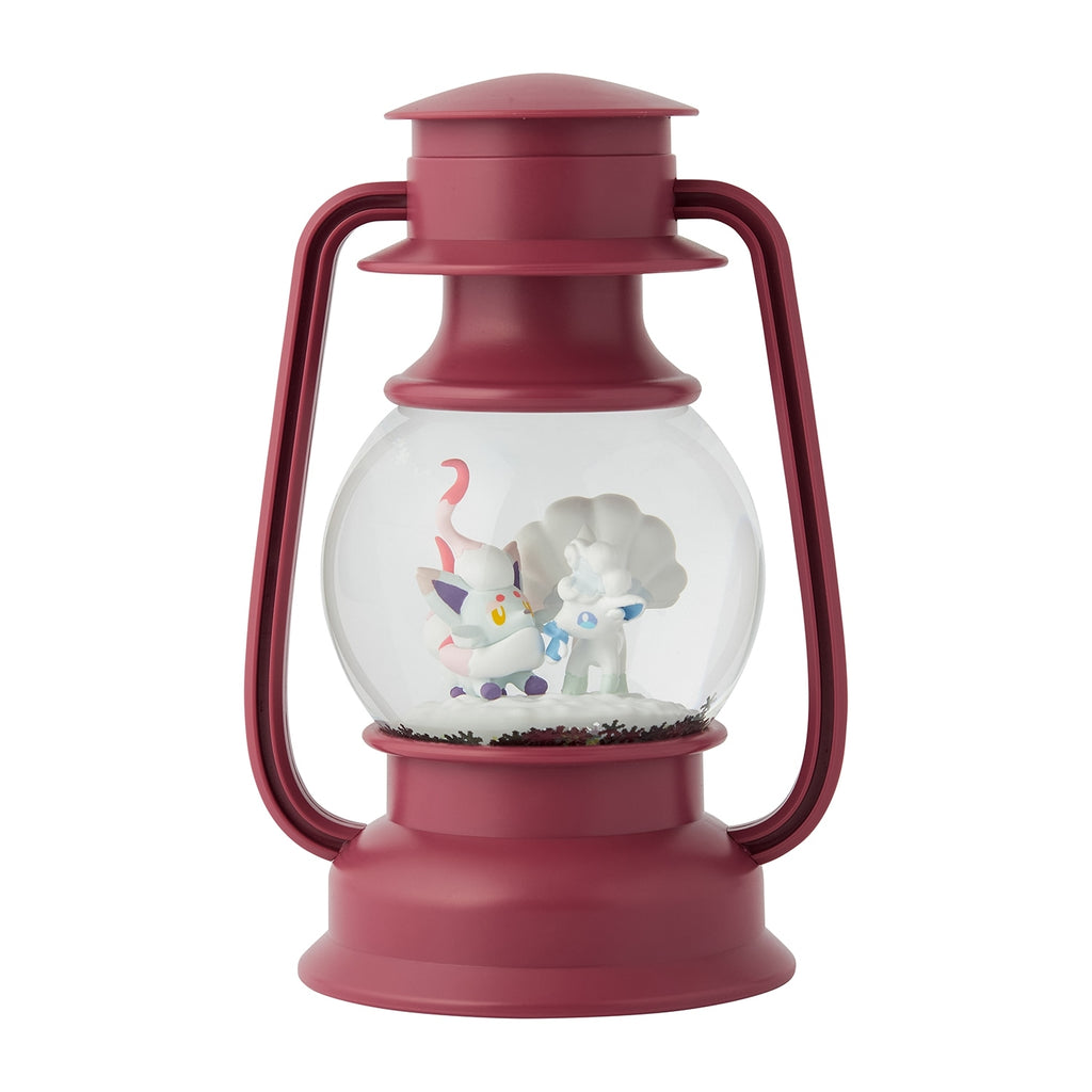Lantern style snow globe Snowy Gathering