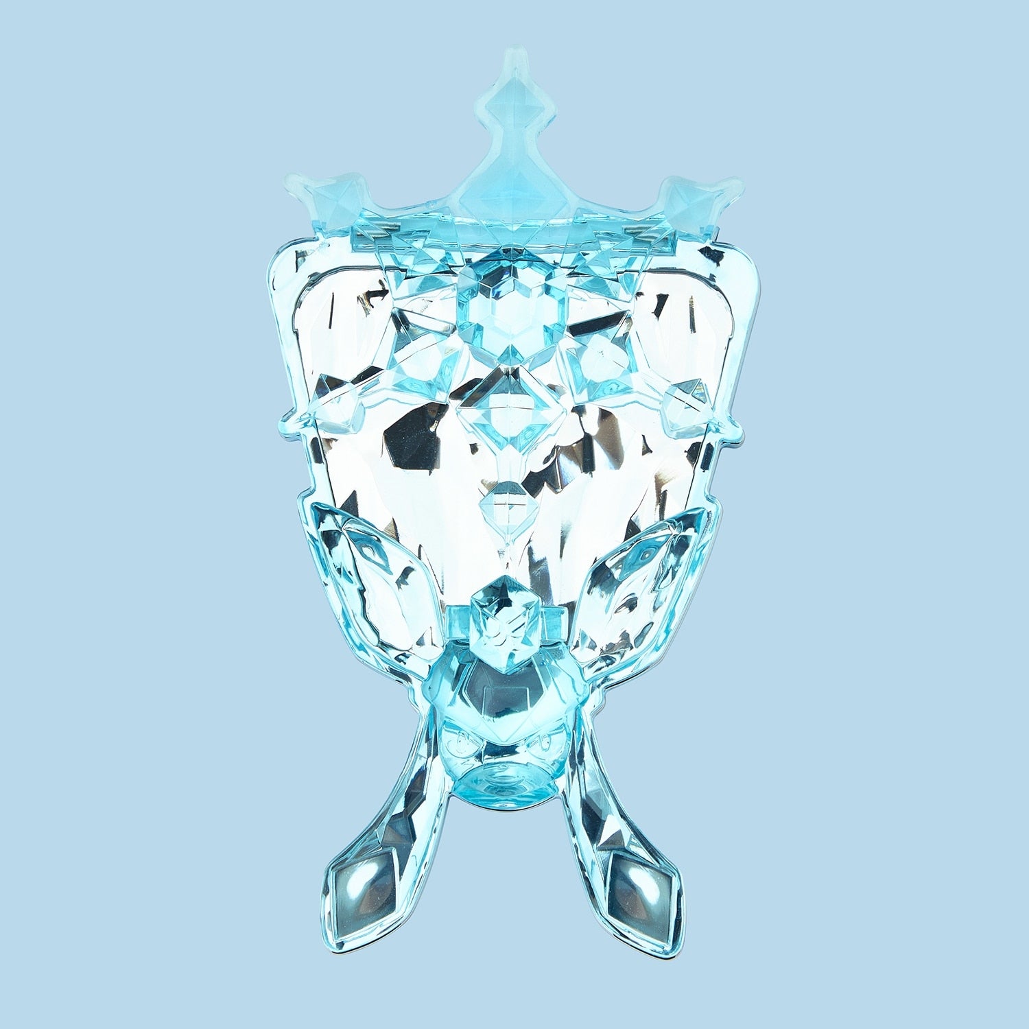 Glaceon Pokémon mirror with glitter details, authentic Japanese collectible