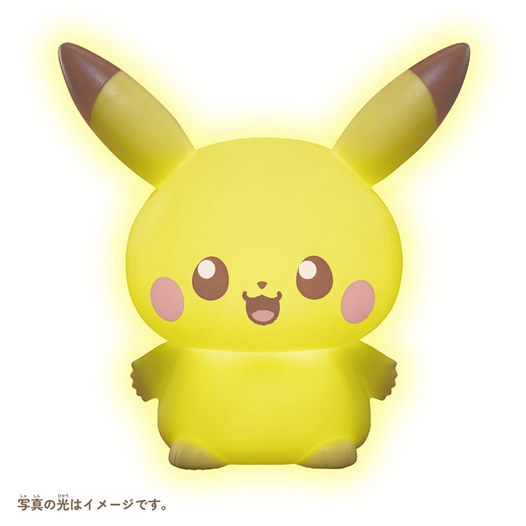 Authentic Japanese Poke Piece Punikyun Light Pikachu ~ Yay! collectible with detailed design