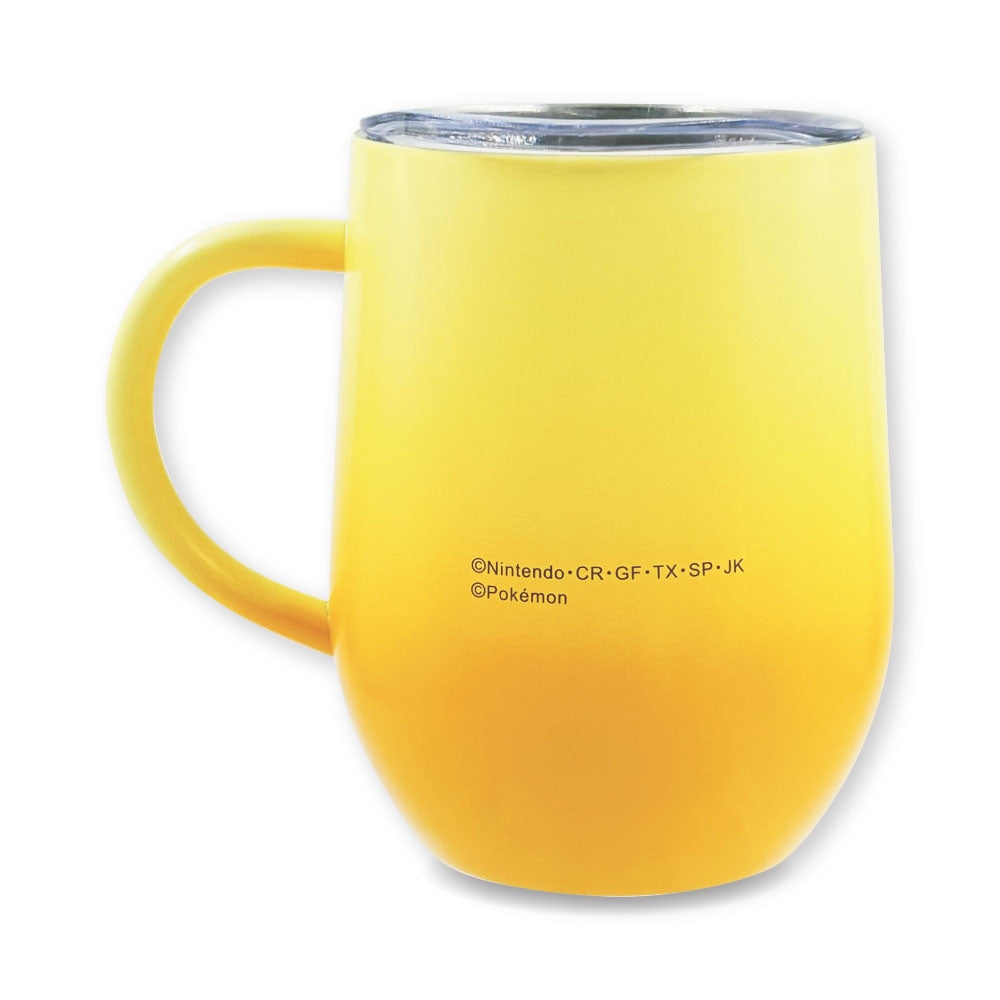 Stainless steel mug with gradation lid Pikachu