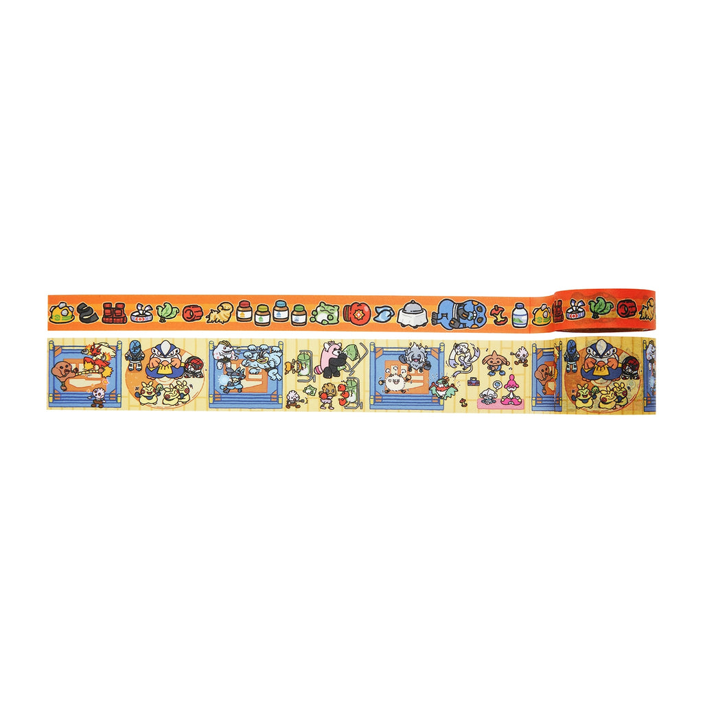 Close-up of Ivysaur masking tape, 15g weight, from Japan