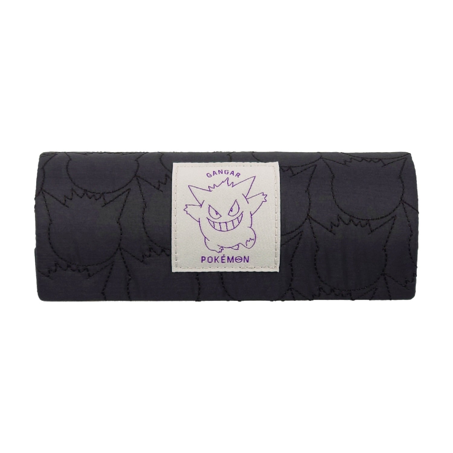 Pokemon Gengar glasses case with quilting design from Japan