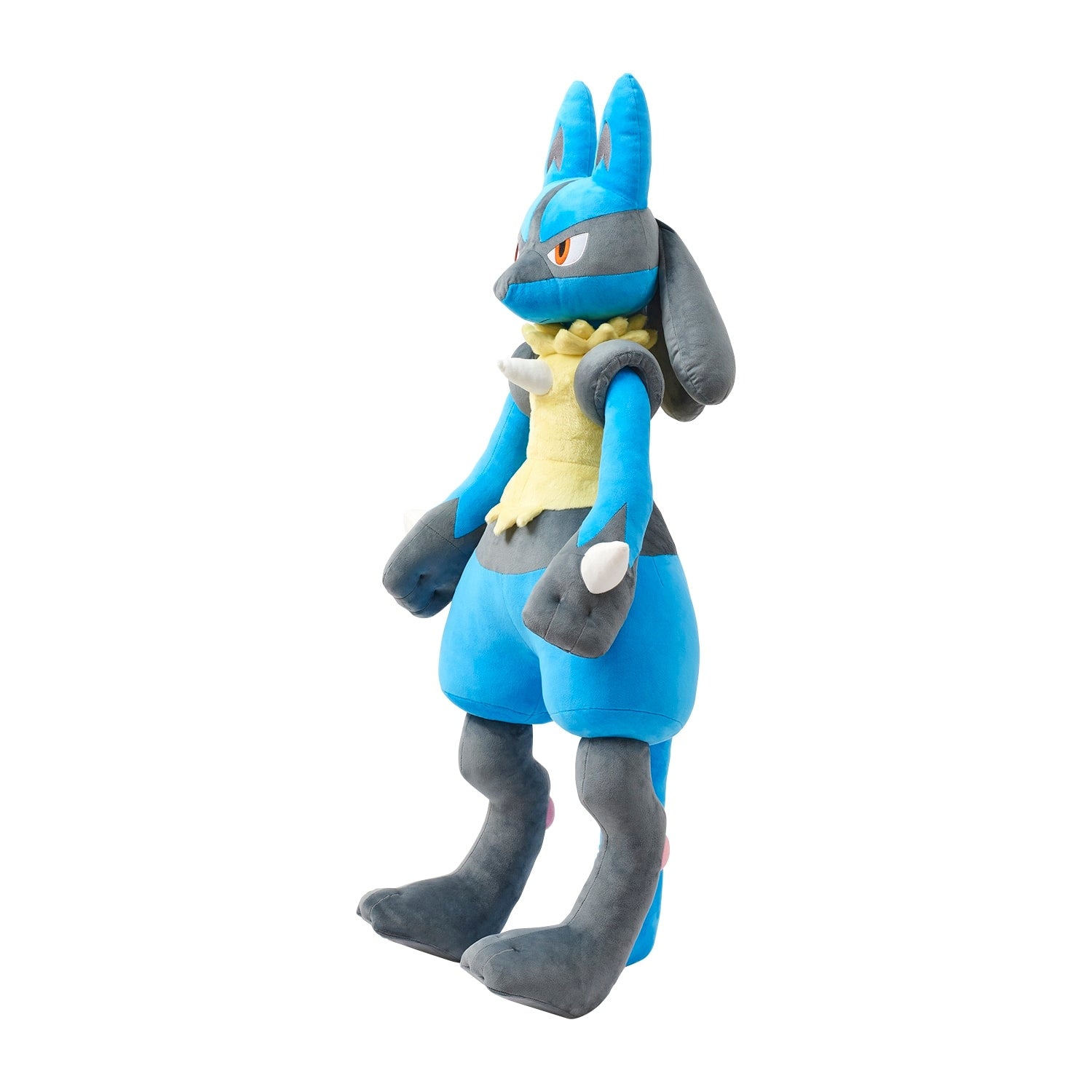 Authentic Pokemon Center Lucario plush, soft and cuddly from Japan