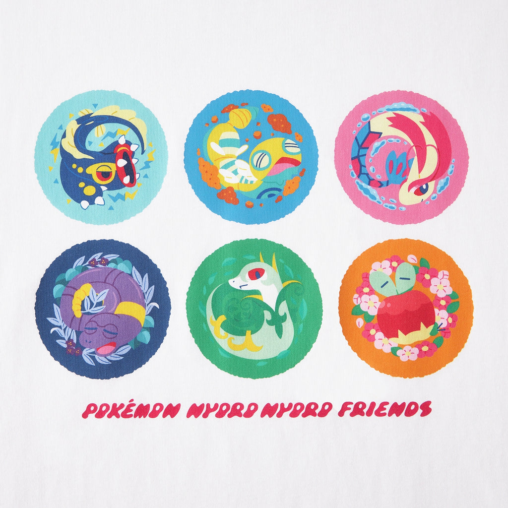 T-shirt POKÉMON NYORO NYORO FRIENDS Coil Free