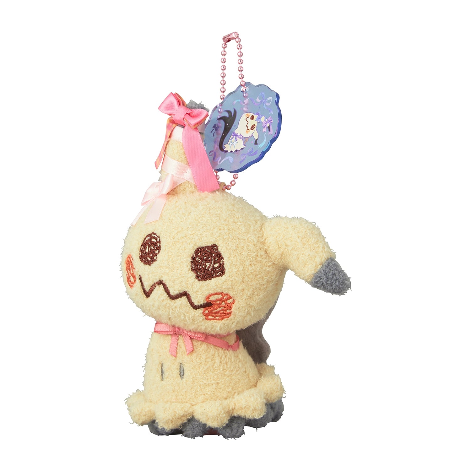 Authentic Mimikyu plush toy from Japan - detailed face and ears