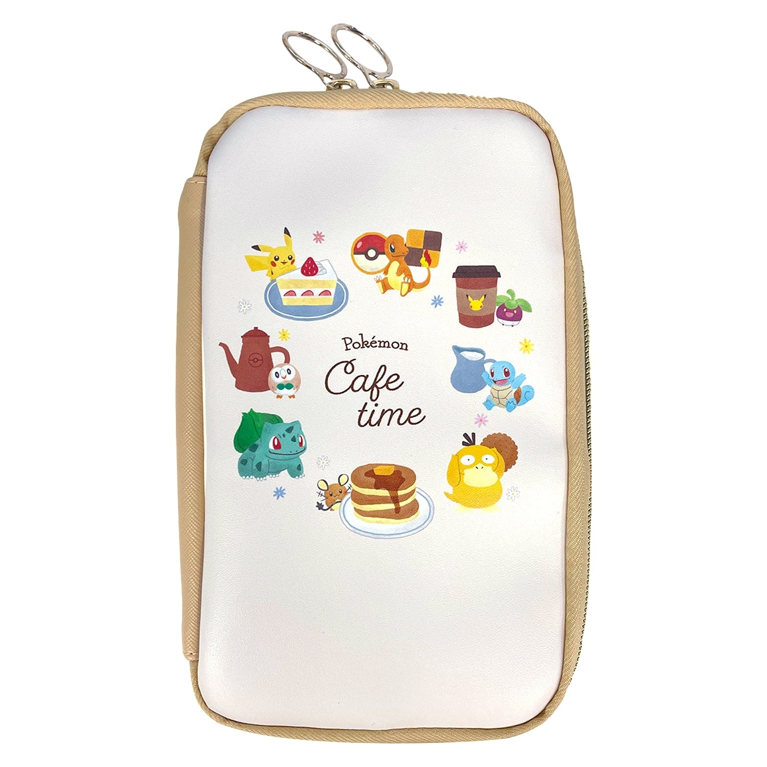 Flat multi case from Japan with CAFE TIME_One point design