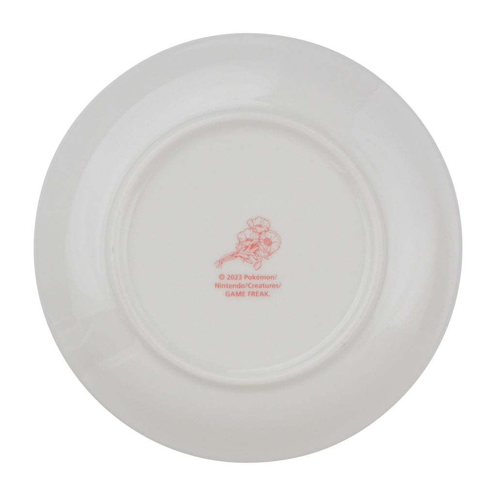 Plate Fleur de Coquelicot