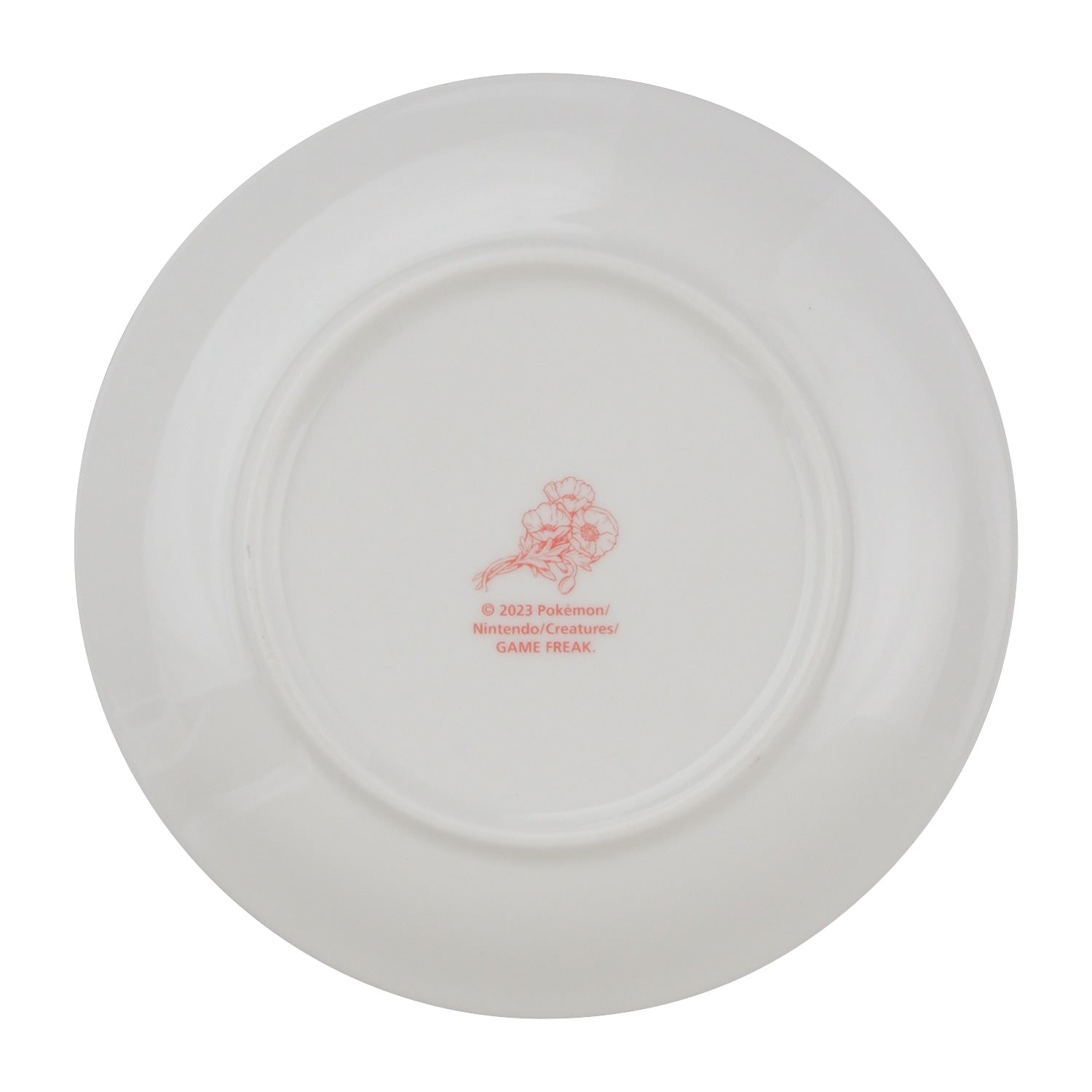 Plate Fleur de Coquelicot