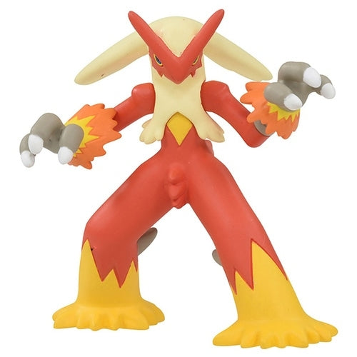 Bashamo figure, Moncolle MS-38, Japanese Pokemon collectible with package