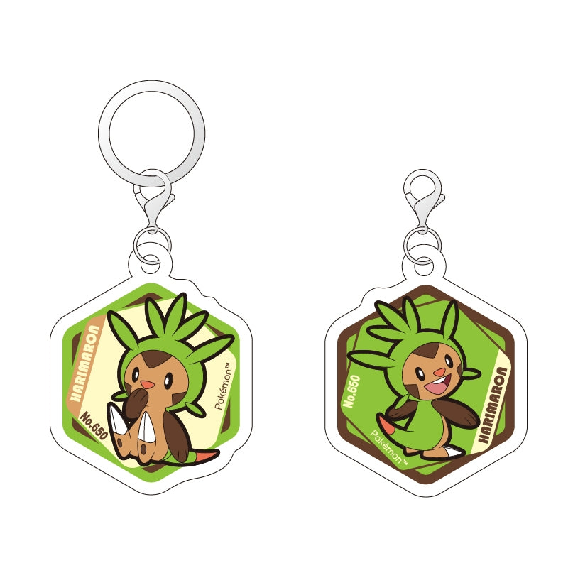 Harimaron Acrylic Marker Charm, official Pokemon Center Japan item with Aron design, from Japan