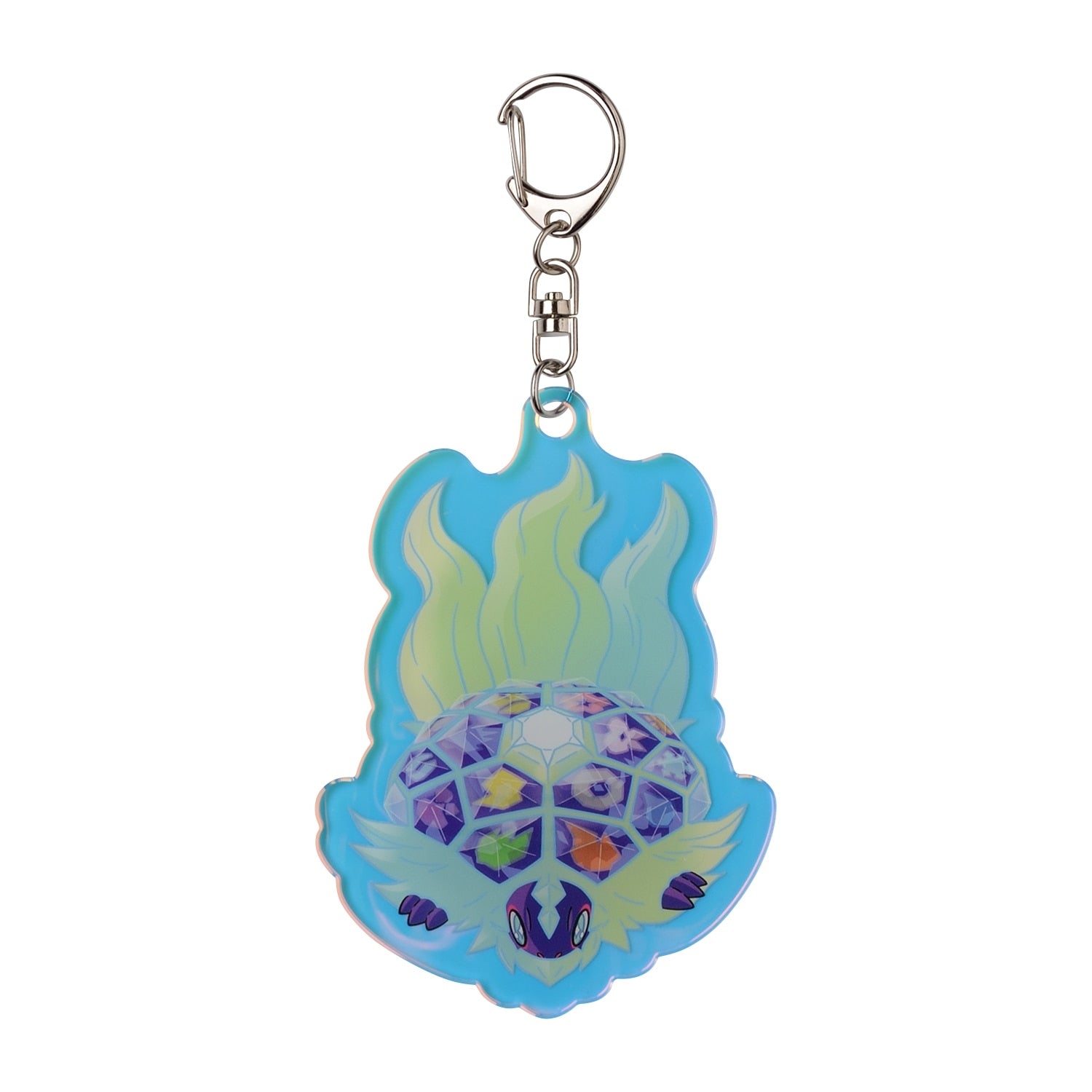 Terrapagos keychain from Japan, featuring Normal-type Pokemon with detailed design