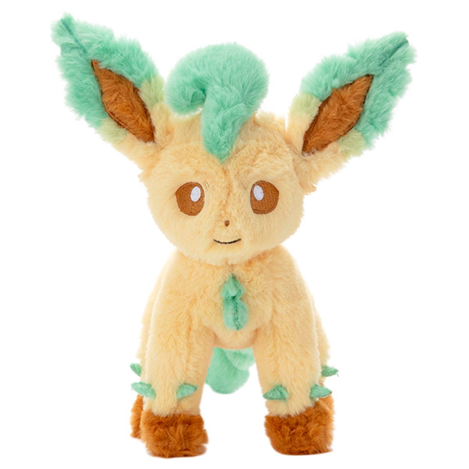 I'm exhausted! Leafia plushie with cute expression from Japan