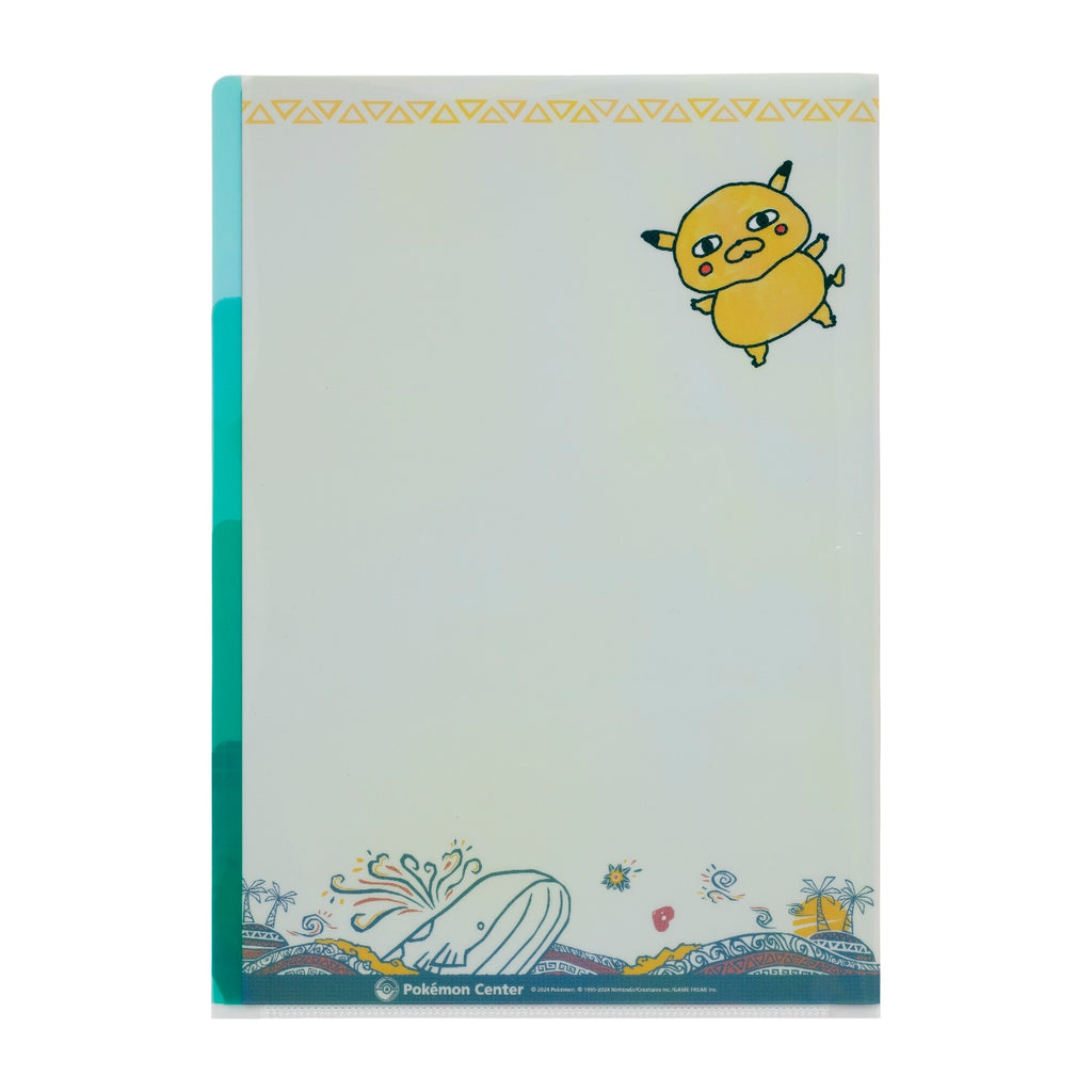 3 pocket A4 clear file Pokemon Concierge