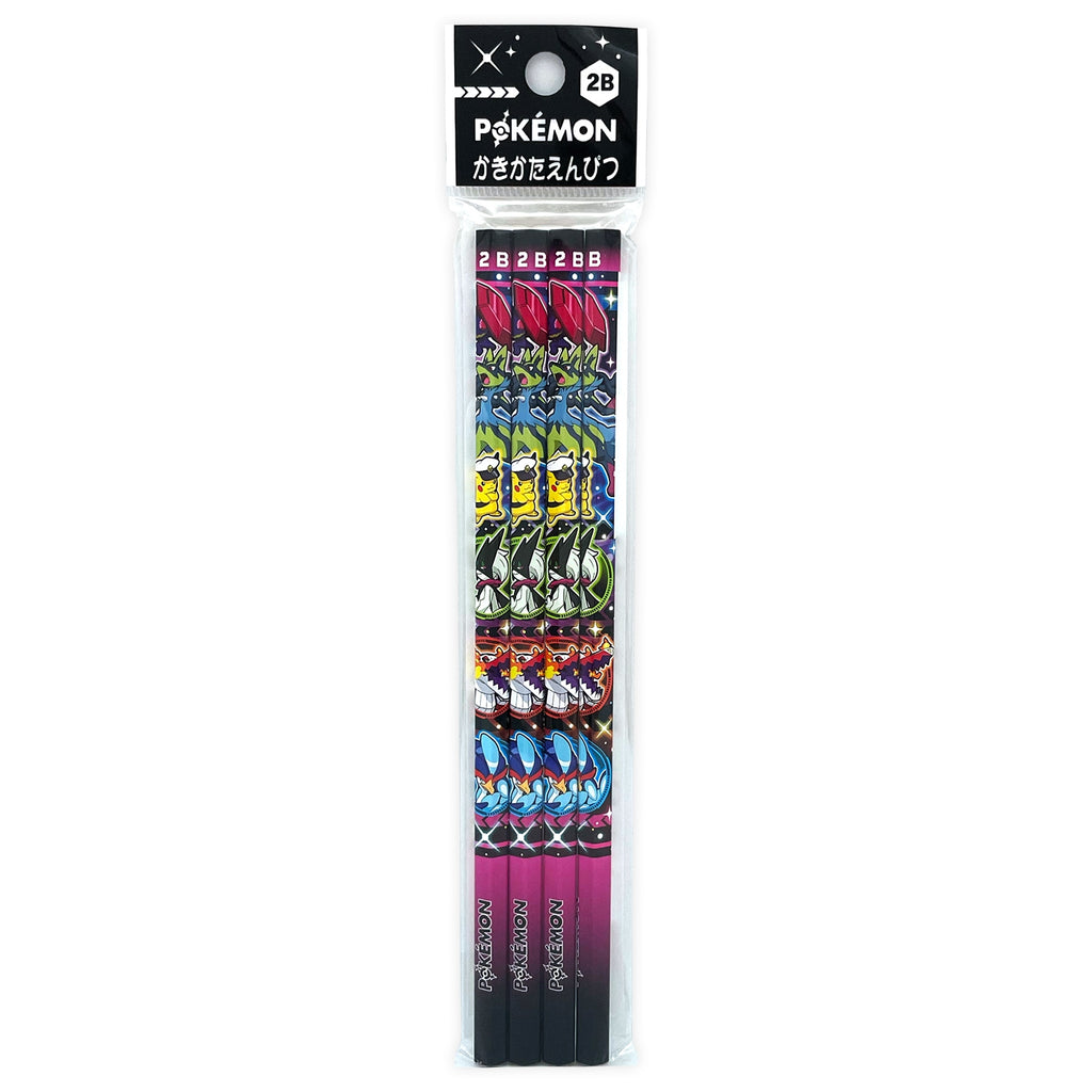 Kakikata Pencil 2B 4 pack featuring Charmander from Japan, colorful design