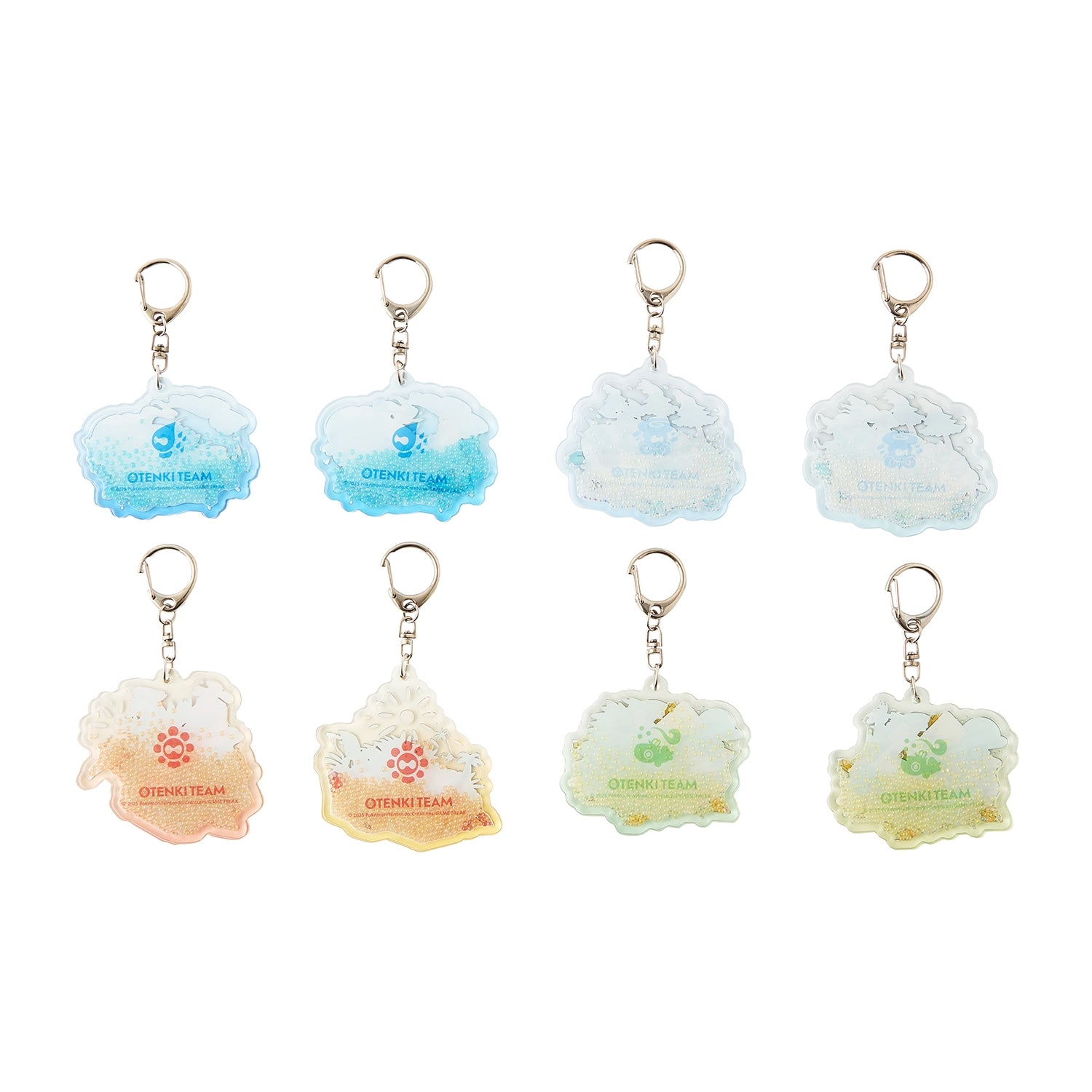 Pokémon Shakashaka acrylic key chain, detailed design from Japan
