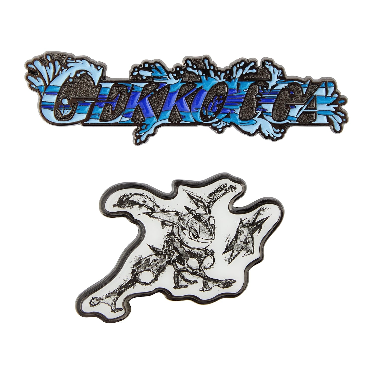 GEKKOUGA Pins Set from Japan, featuring colorful enamel pins