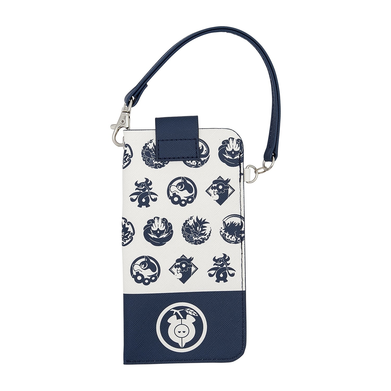 Authentic Pokémon glasses case with Poke Crest Kitakami no Sato strap from Japan