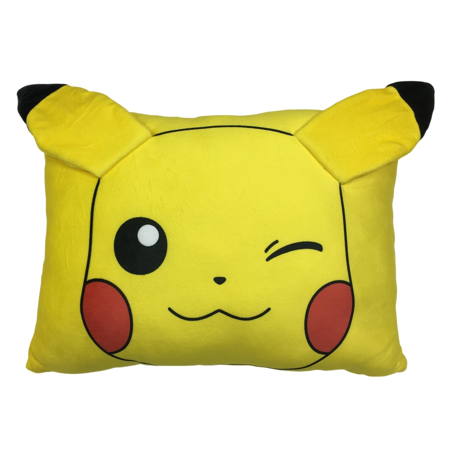 Chewy die-cut JR pillow Pikachu