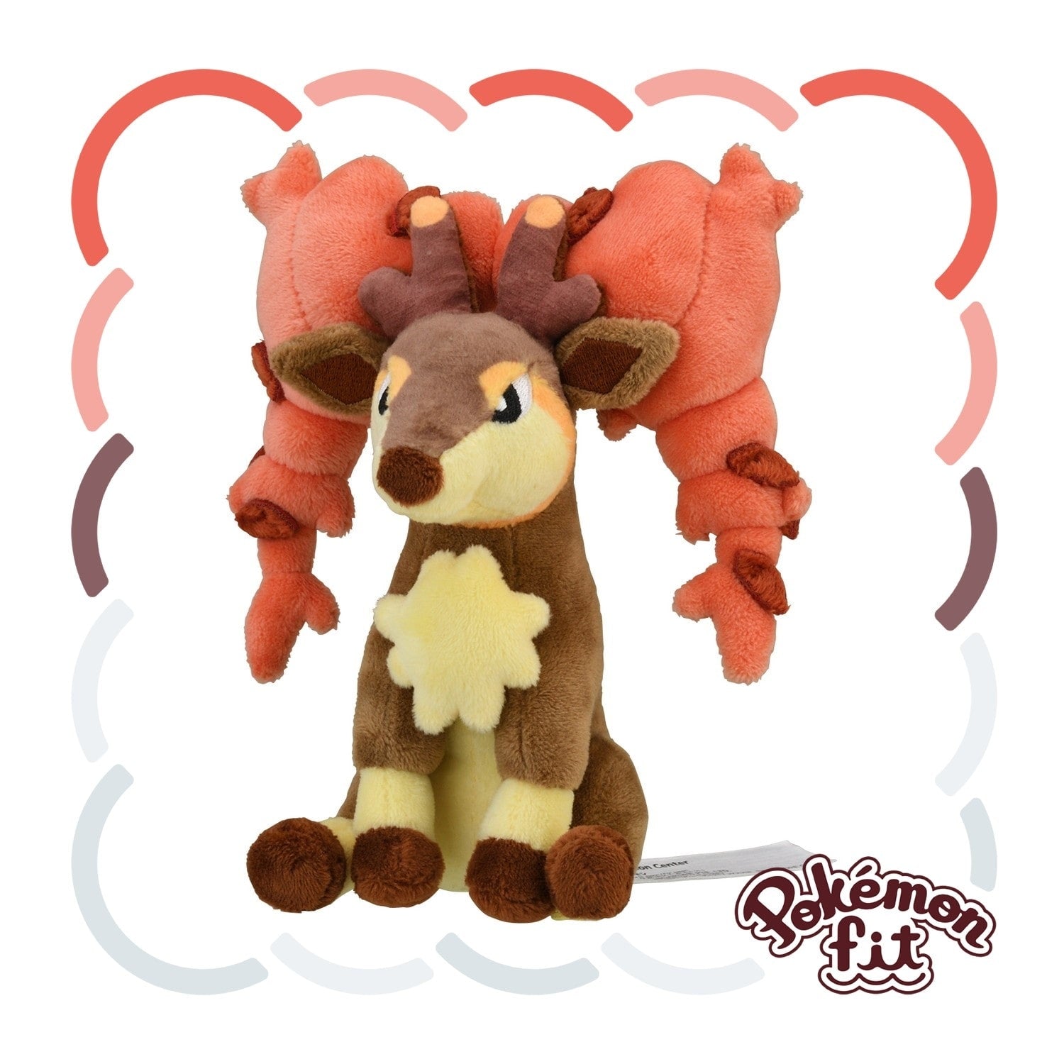 Pokémon fit Sawsbuck Autumn Form Plush #586 – Official Pokémon Center Japan