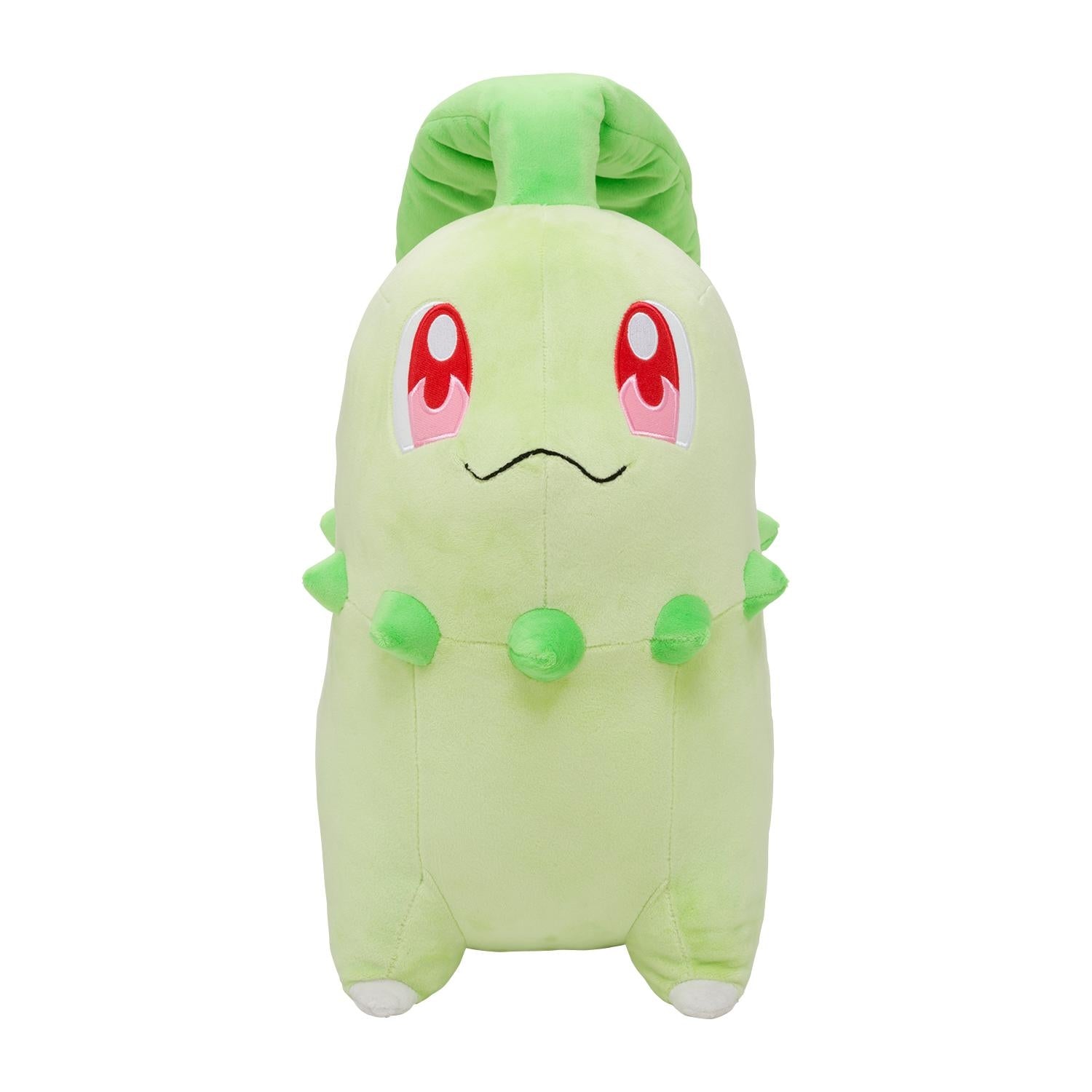 Official Life-Size Chikorita (#152) Plush — Pokémon Center Japan