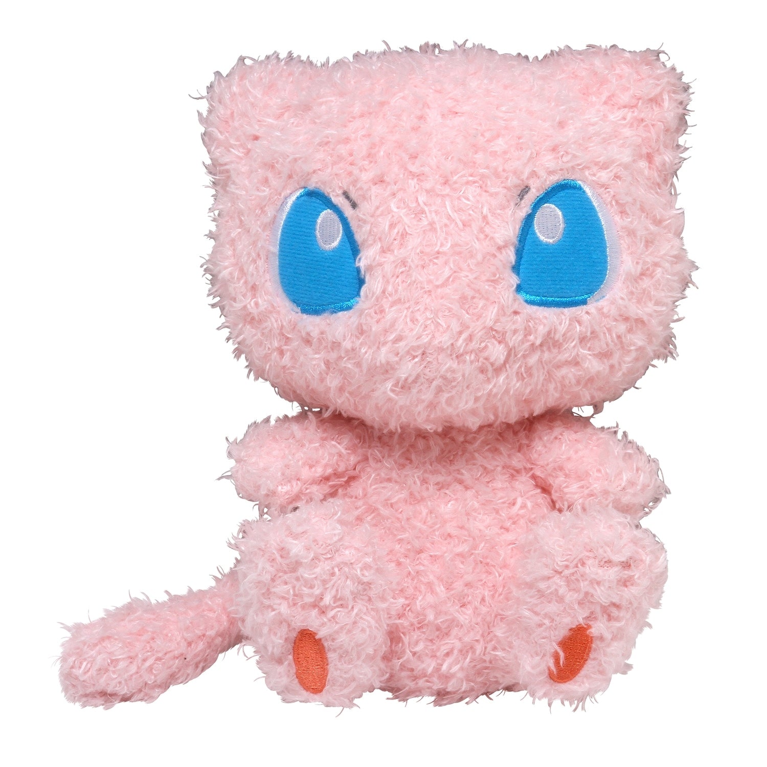 Miu fluffy stuffed toy with cute facial expression from Japan