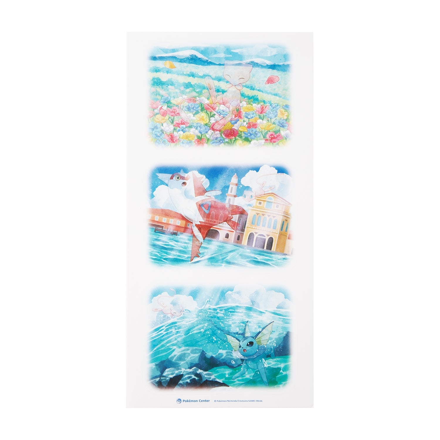 Wall Sticker Invisible to Me Mew Latias Vaporeon