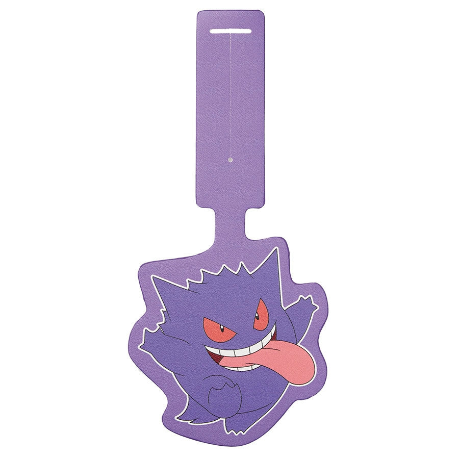 Kurutto Luggage Tag Gengar from Japan, featuring Ghost/Poison-type Pokemon