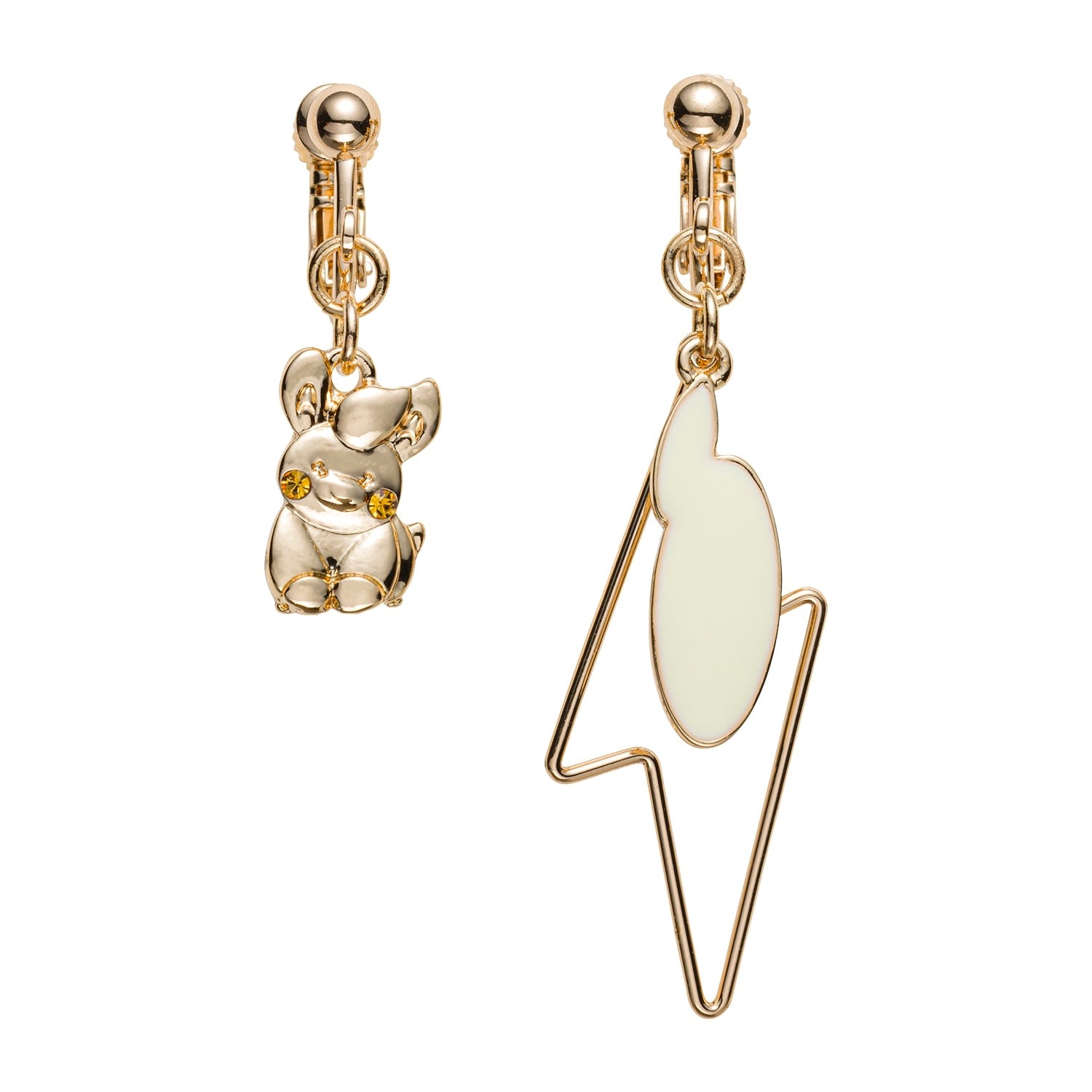 Pokémon Pikachu Earrings from Japan, detailed character design