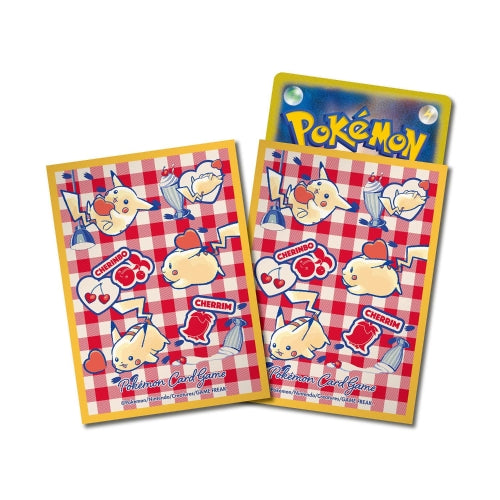 Pokemon Card Game Deck Shield Pikachu and Heart [Orange]