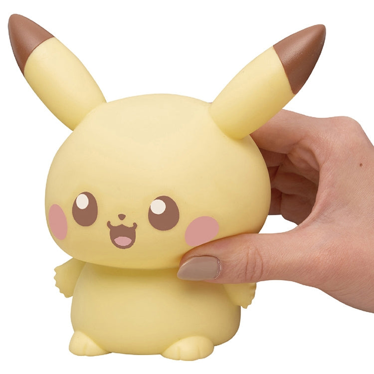 Pikachu collectible from Japan with cute expression and sparkling eyes