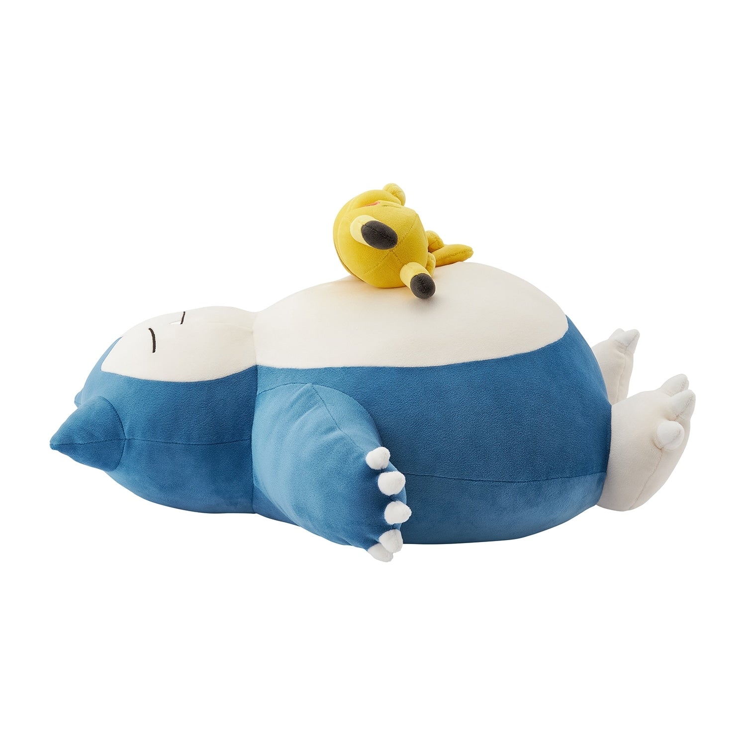 Chewy stuffed Pokémon Sleep Goodnight Snorlax & Pikachu