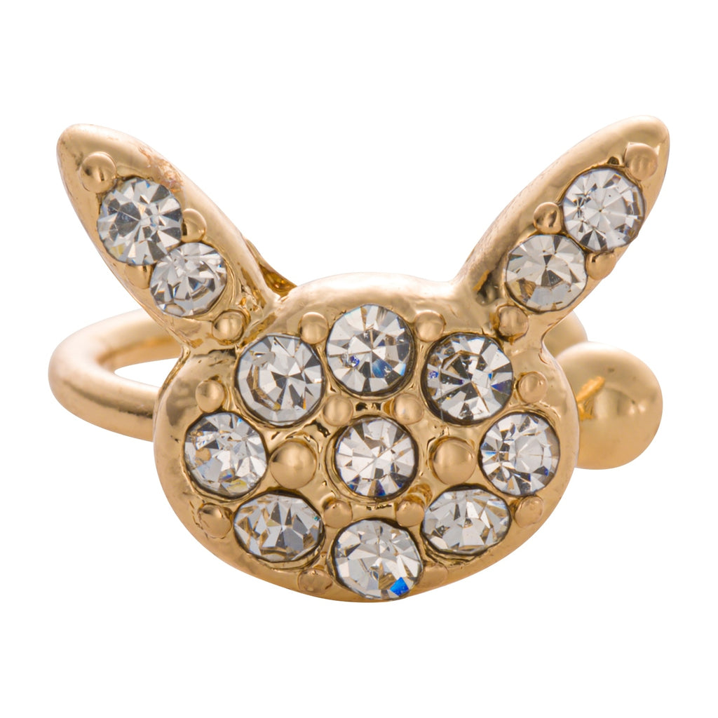 Authentic Pokémon ear cuff with brown accents, made in Japan