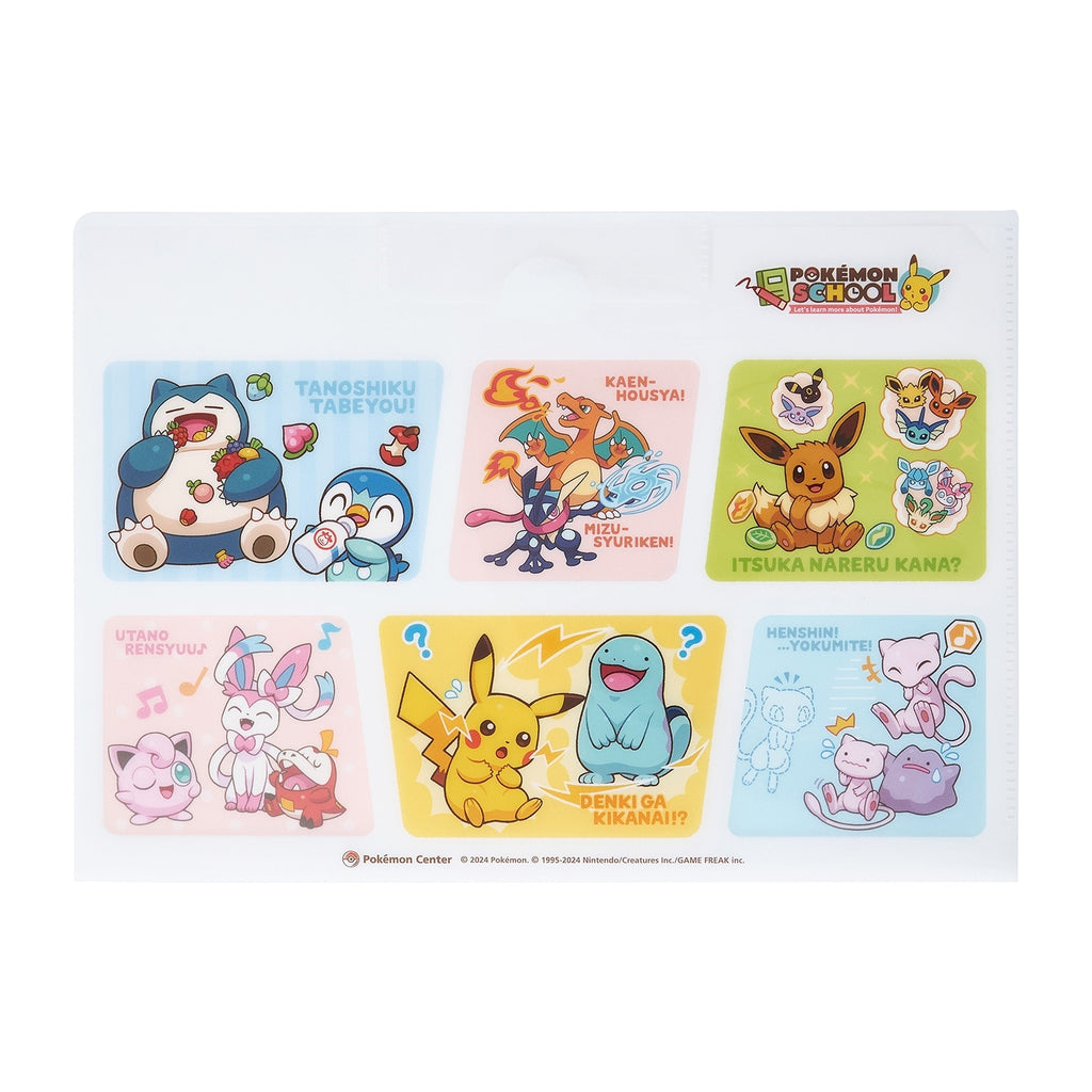 Set of 2 unforgettable files POKÉMON SCHOOL