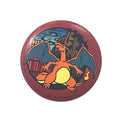 Charizard enamel pin from Japan with flame details