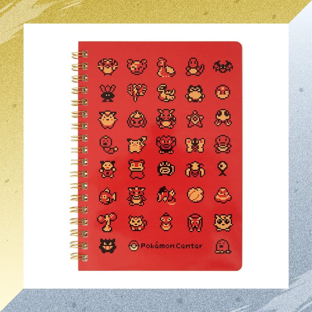 B6 ring notebook game dot gold silver