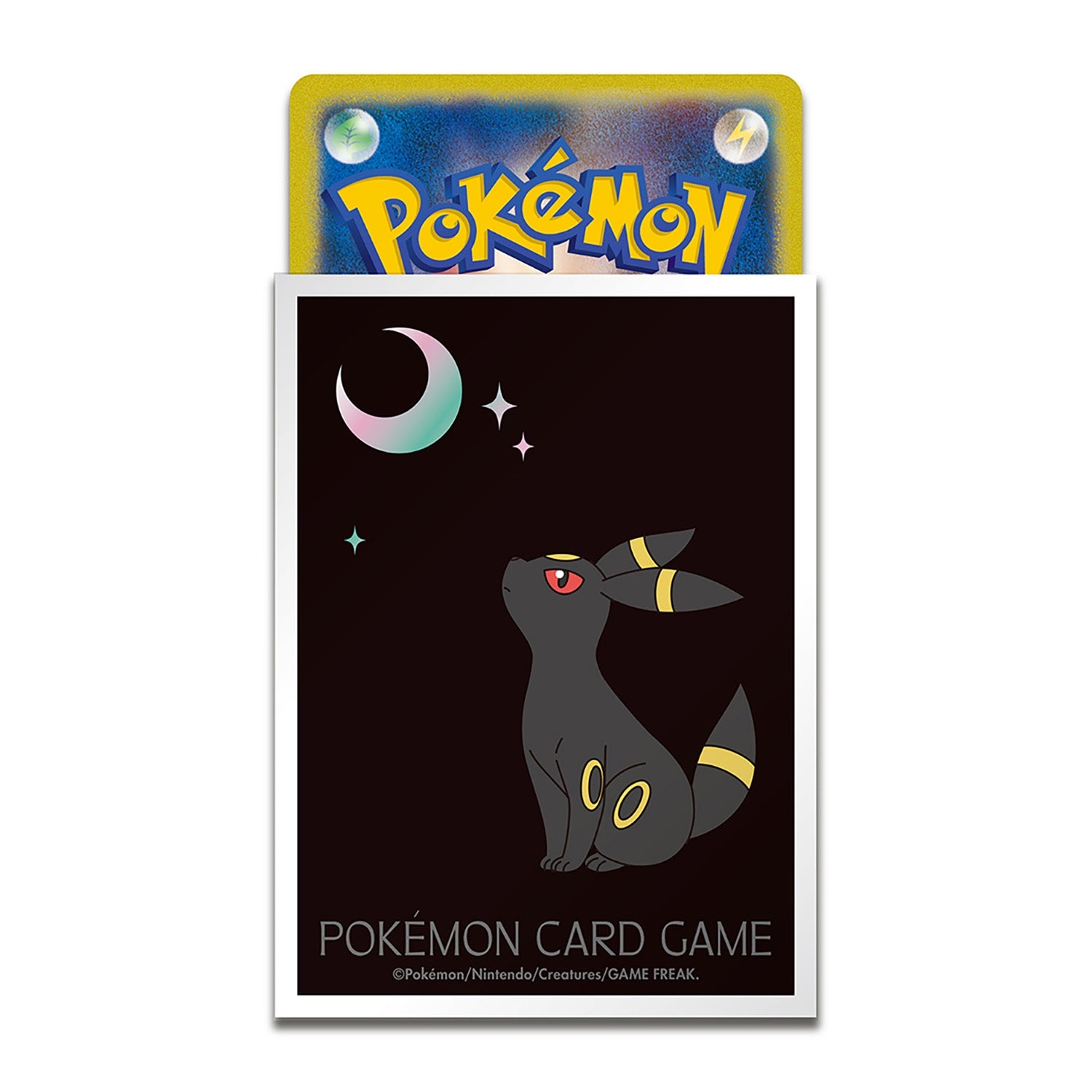 Pokémon TCG Premium Gloss Deck Sleeves – Umbreon Moonlight [White]