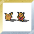 Set of 2 Bookends Game Dot Pikachu Set