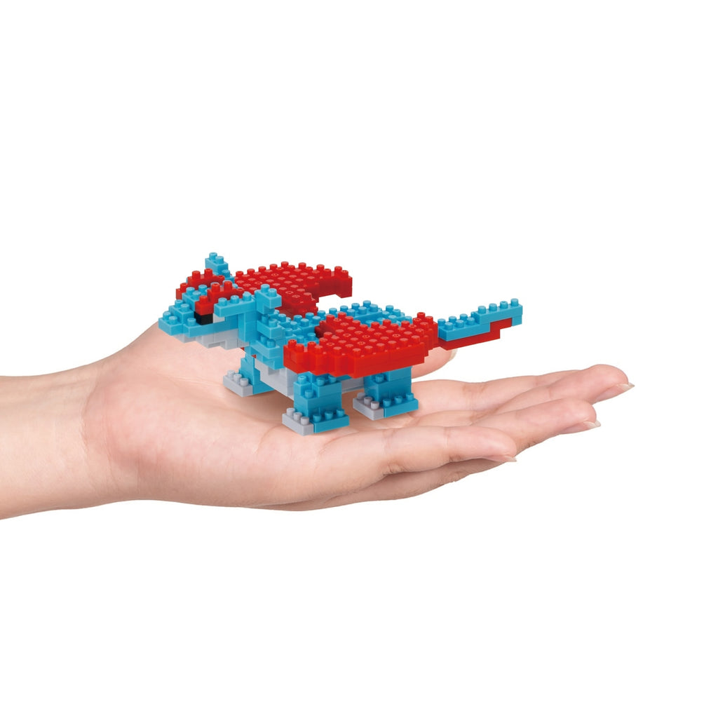 Rare Nanoblock Bomanda figure from Japan, highlighting unique Bomanda design