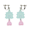 Pokemon earrings with character design from Japan, detailed metal work