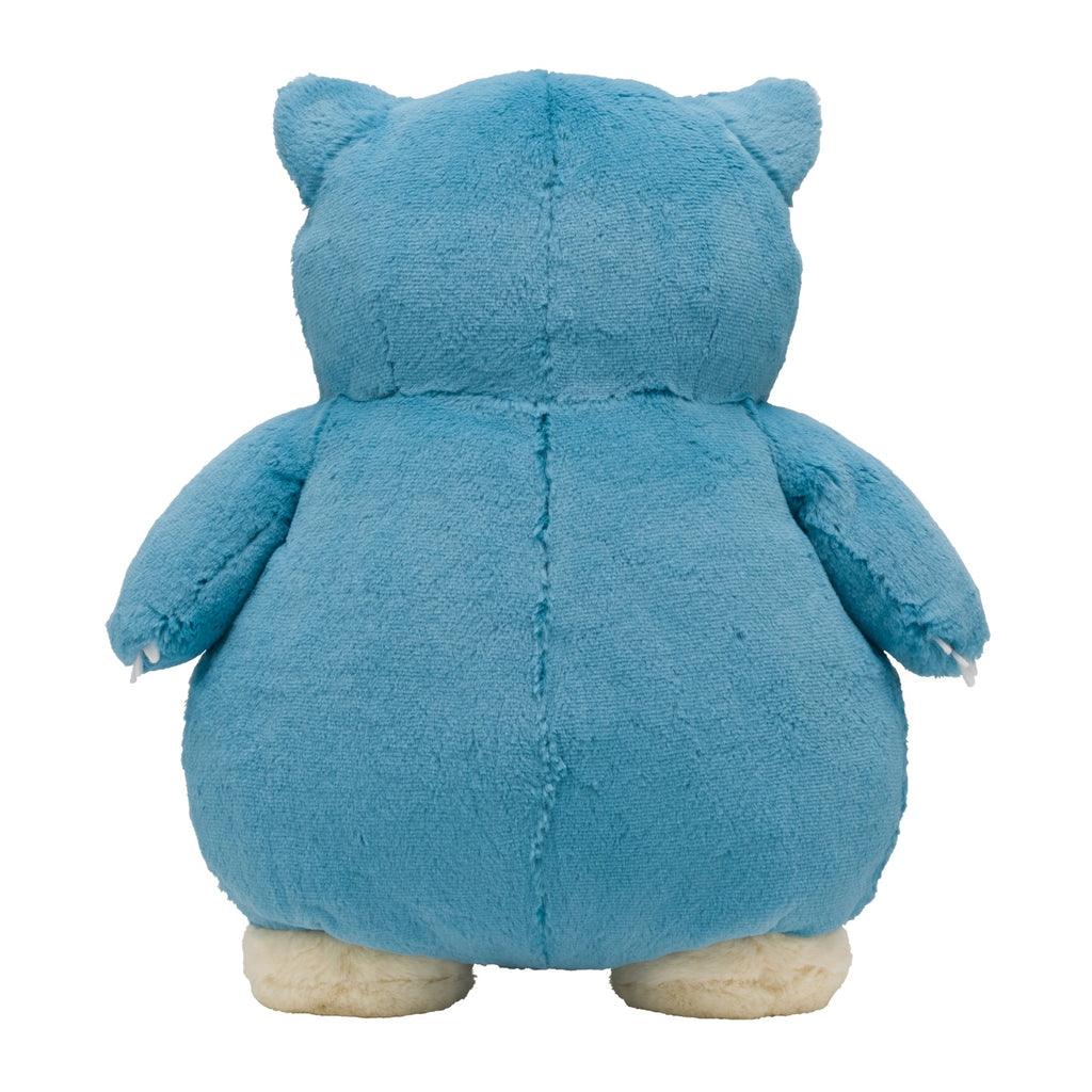 Japanese Snorlax plushie, detailed facial expression from Japan