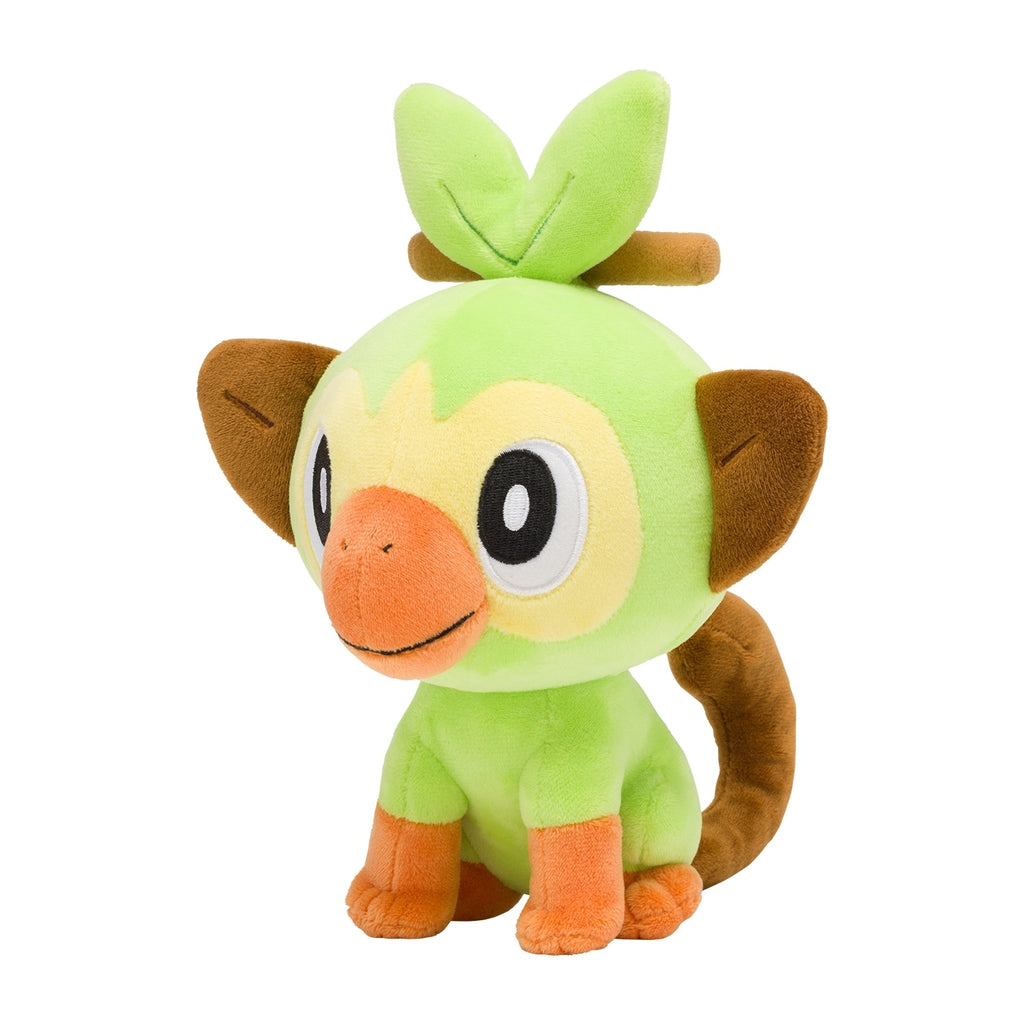 Authentic Pokemon Sarnori plushie with detailed stitching from Japan