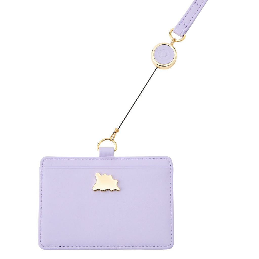 Genuine leather ID card case Metamon