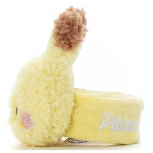 Pikachu plushie from Japan with bright yellow color and red cheeks