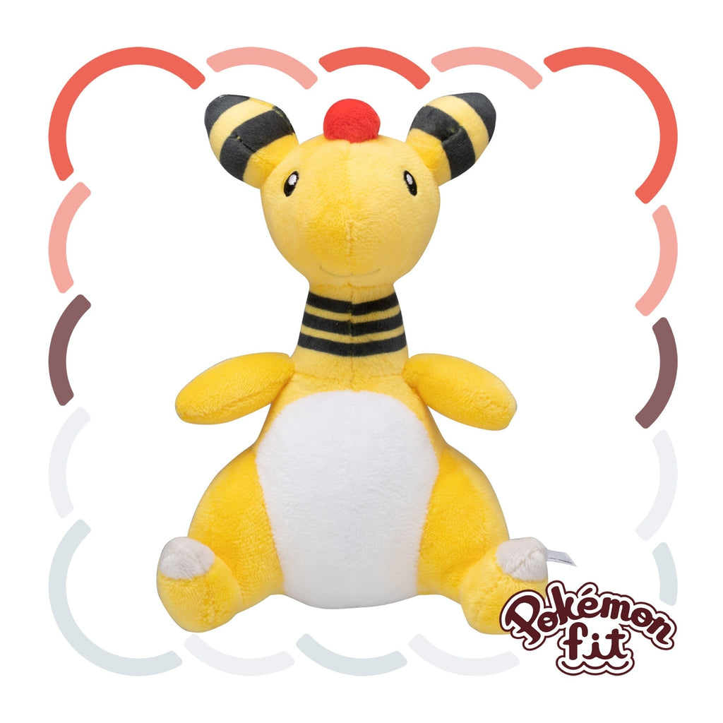 Pokémon fit Ampharos #181 Official Plush – Pokémon Center Japan