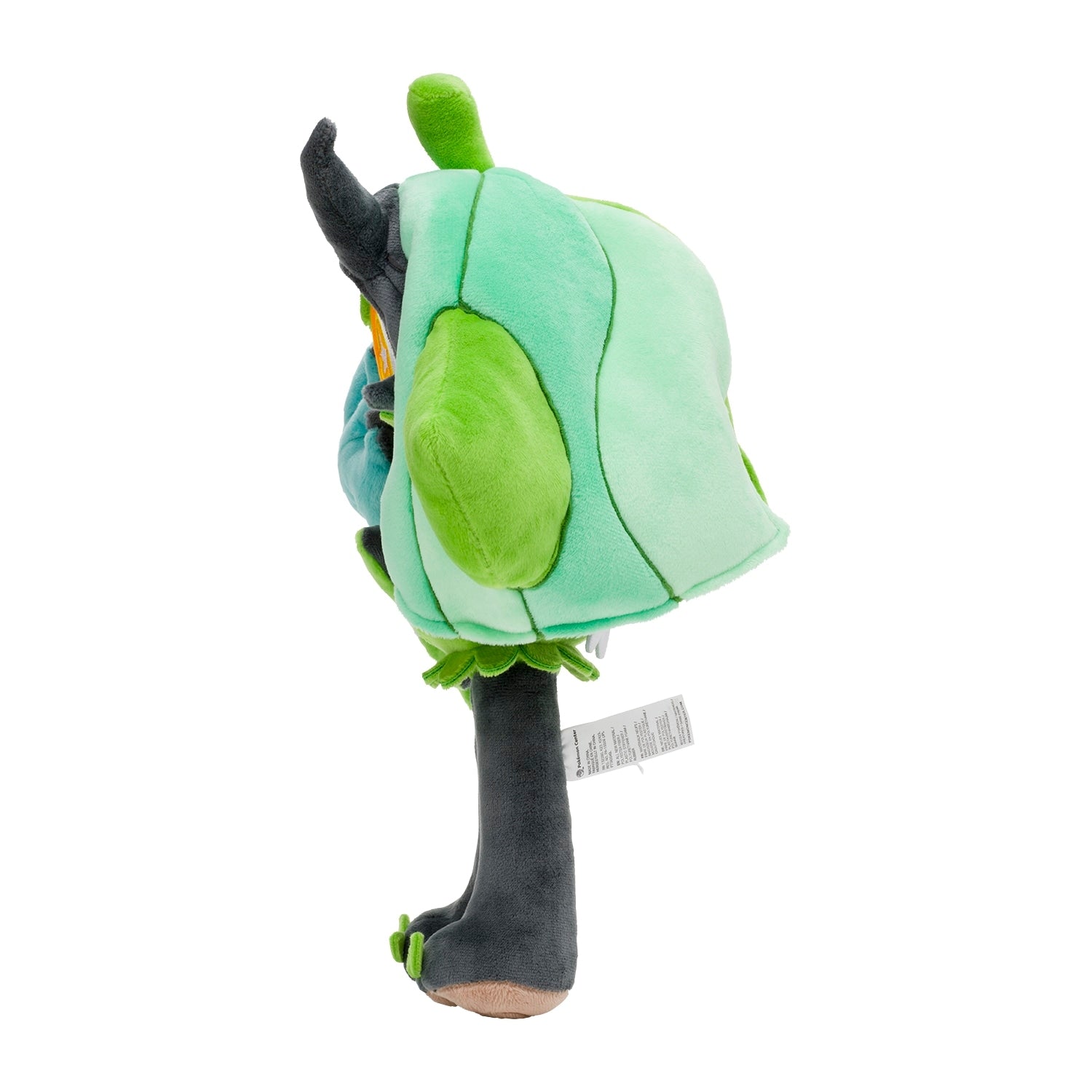 KADO Japan Ogapon plushie, front view with green noodles