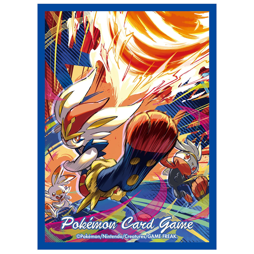 Pokémon TCG Deck Shield Sleeves Cinderace Evolution Trajectory